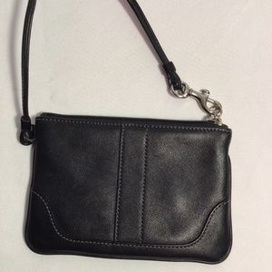 Coach Leather Wristlet